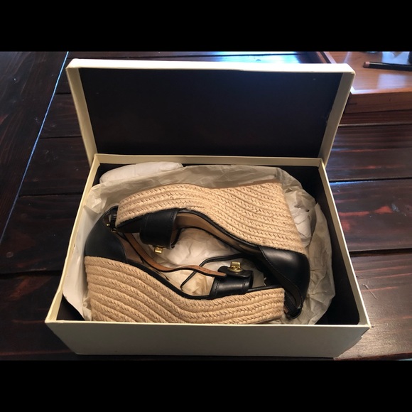 Coach GLINDA Espadrille Wedge Slingback Sandal - Picture 3 of 3